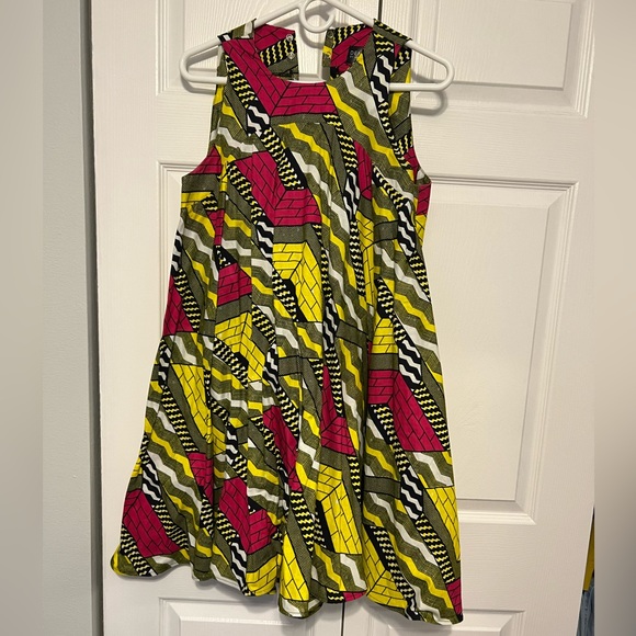 Dresses & Skirts - Dress made with African material